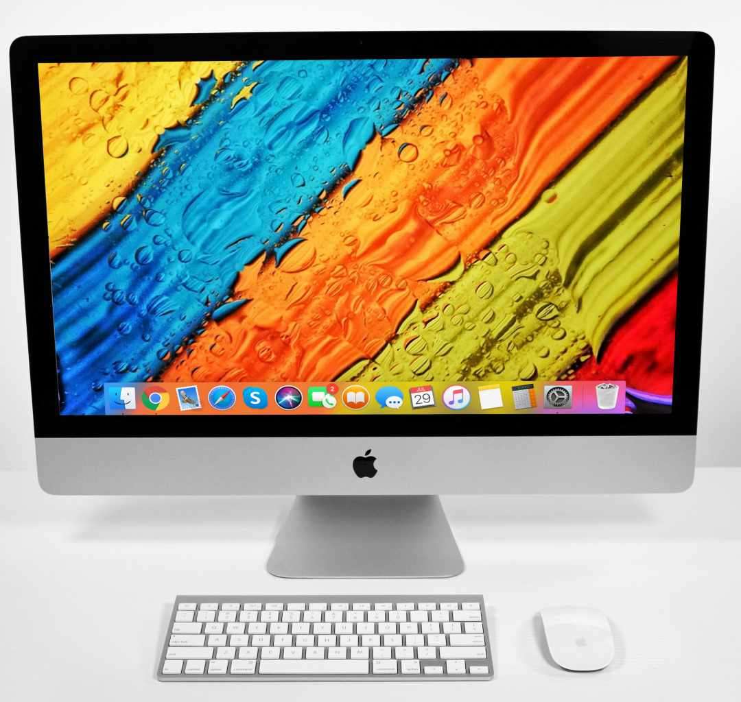 Apple iMac 5K 27-inch (Mid 2019) 3.7GHz i5 2TB Fusion Drive 64GB RAM All-In-One Desktop