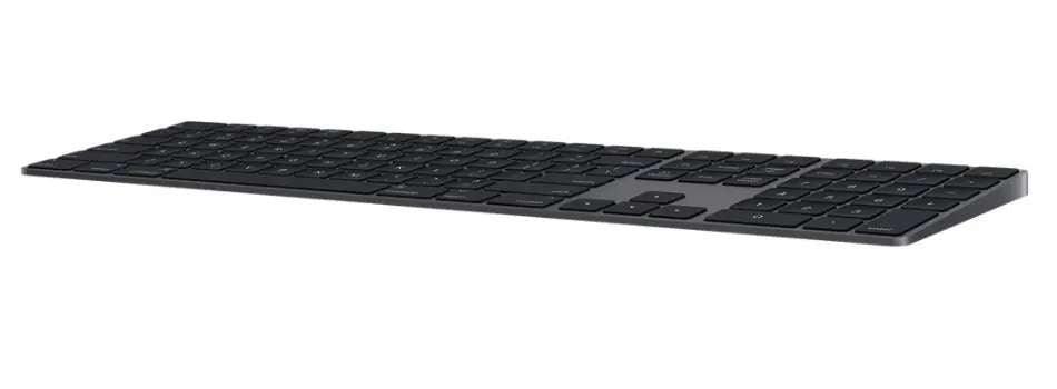 Apple Magic Wireless Rechargeable Keyboard hot w/ Numeric Keypad Space Black A1843