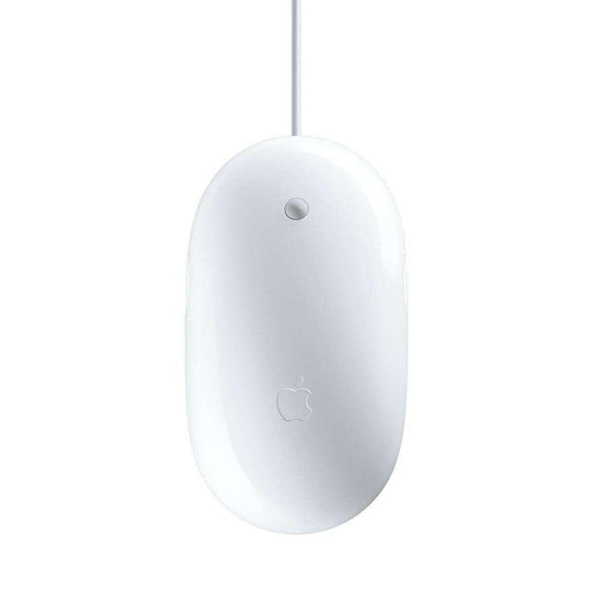 Genuine Apple Mouse A1152 MA086LL/A USB Wired Optical Mighty Mouse - Techable