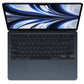 Apple MacBook Air M2 CPU 8-Core GPU 8GB RAM 512GB SSD 2022 Midnight AppleCare+ until 12/23